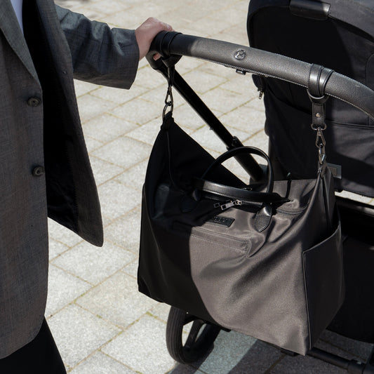 Borsa per pannolini - Nylon Nero