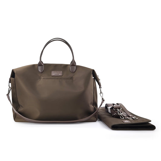 Borsa per pannolini - Nylon Marrone