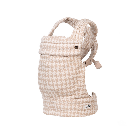 Marsupio porta-bebè - Pied de poule Beige