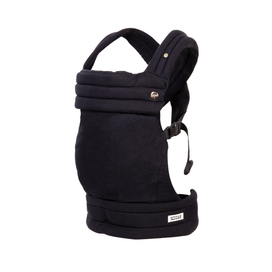 Marsupio porta-bebè - Nero organico