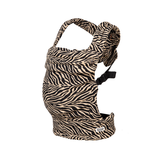 Marsupio porta-bebè - Zebrato Marrone